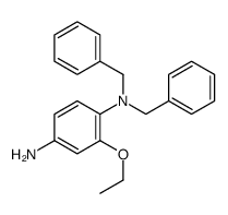 1-N,1-N-dibenzyl-2-ethoxybenzene-1,4-diamine结构式