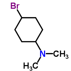 4-Bromo-N,N-dimethylcyclohexanamine结构式