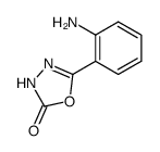 5-(2-aminophenyl)-1,3,4-oxadiazol-2(3H)-one Structure