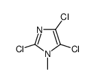 2,4,5-trichloro-1-methylimidazole Structure