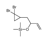 1-(2,2-dibromocyclopropyl)but-3-en-2-yloxy-trimethylsilane Structure