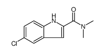 1H-Indole-2-carboxamide, 5-chloro-N,N-dimethyl Structure