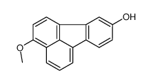 4-methoxyfluoranthen-8-ol Structure