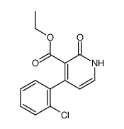 ethyl 4-(2-chlorophenyl)-2-oxo-1,2-dihydropyridine-3-carboxylate Structure