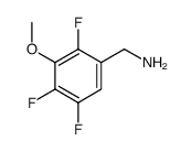 3-METHOXY-2,4,5-TRIFLUOROBENZYLAMINE Structure