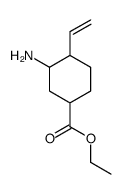 ethyl 3-amino-4-ethenylcyclohexane-1-carboxylate Structure