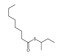S-butan-2-yl octanethioate结构式