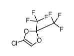 4-chloro-2,2-bis(trifluoromethyl)-1,3-dioxole结构式