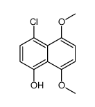 4-chloro-5,8-dimethoxynaphthalen-1-ol Structure