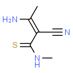 Crotonamide,3-amino-2-cyano-N-methylthio- (7CI) picture