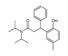 (+/-)-N,N-diisopropyl-3-(2-hydroxy-5-methylphenyl)-3-phenyl-propanamide结构式
