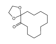 1,4-dioxaspiro[4.11]hexadecan-6-one Structure