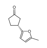 3-(5-methyl-2-furanyl)cyclopentanone Structure