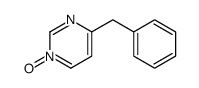 4-benzyl-1-oxidopyrimidin-1-ium结构式