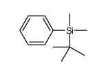 Silane, dimethyl-phenyl-(tert-butyl)- structure