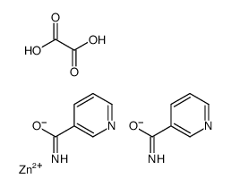 zinc,oxalate,pyridine-3-carboxamide结构式
