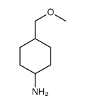 4-(methoxymethyl)cyclohexan-1-amine结构式