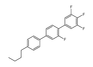 5-[4-(4-butylphenyl)-2-fluorophenyl]-1,2,3-trifluorobenzene结构式