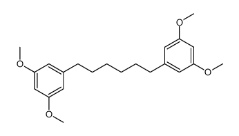 1-[6-(3,5-dimethoxyphenyl)hexyl]-3,5-dimethoxybenzene Structure