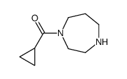 cyclopropyl(1,4-diazepan-1-yl)methanone Structure