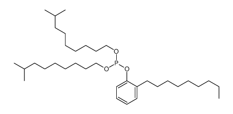 bis(8-methylnonyl) (2-nonylphenyl) phosphite结构式