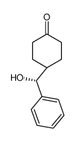 (+)-(R)-4-(hydroxy(phenyl)methyl)cyclohexan-1-one结构式