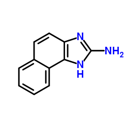 1H-Naphth[1,2-d]imidazole-2-amine结构式