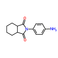 2-(4-Aminophenyl)hexahydro-1H-isoindole-1,3(2H)-dione结构式