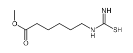 Methyl 6-(carbamothioylamino)hexanoate Structure