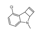 7-chloro-3-methyl-3,7b-dihydro-2aH-cyclobuta[b]indole Structure