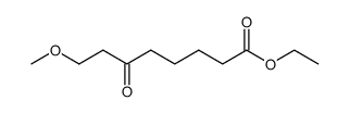8-methoxy-6-oxo-octanoic acid ethyl ester结构式