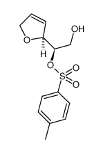 (R)-1-((S)-2,5-dihydrofuran-2-yl)-2-hydroxyethyl 4-methyl-benzenesulfonate结构式