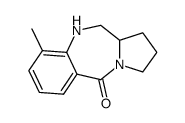 9-Methyl-1,2,3,10,11,11a-hexahydro-benzo[e]pyrrolo[1,2-a][1,4]diazepin-5-one Structure