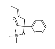 3-methyl-2-phenyl-2-(trimethylsiloxy)-4-pentenal结构式