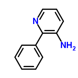 2-苯基-3-氨基吡啶结构式