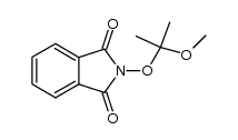 2-(1-甲氧基-1-甲基乙氧基)异吲哚-1,3-二酮结构式