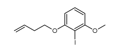 1-(but-3-en-1-yloxy)-2-iodo-3-methoxybenzene Structure