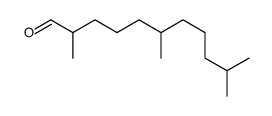 2,6,10-Trimethylundecanal Structure