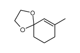 1,4-Dioxaspiro[4.5]dec-6-ene,7-methyl-结构式