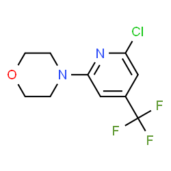 4-(6-Chloro-4-(trifluoromethyl)pyridin-2-yl)-morpholine picture