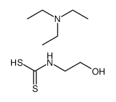 triethylamine (2-hydroxyethyl)carbamodithioate结构式