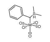 pentacarbonyl{(dimethylsulfonio)benzylide}tungsten Structure