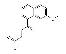 4-(7-methoxy-[1]naphthyl)-4-oxo-butyric acid Structure