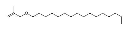 1-(2-methylprop-2-enoxy)hexadecane Structure