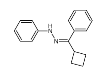 cyclobutyl phenyl ketone phenylhydrazone结构式