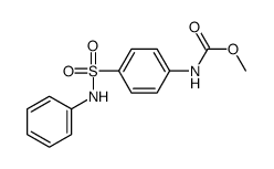 methyl N-[4-(phenylsulfamoyl)phenyl]carbamate Structure