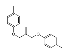 1-methyl-4-[2-[(4-methylphenoxy)methyl]prop-2-enoxy]benzene Structure