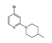 4-Bromo-2-(4-methylpiperidin-1-yl)pyridine Structure