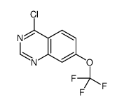 4-Chloro-7-(trifluoromethoxy)quinazoline structure