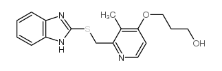 Desmethyl rabeprazole thioether Structure